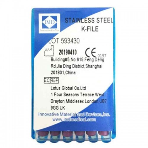 K Files SS 25 MM IMD